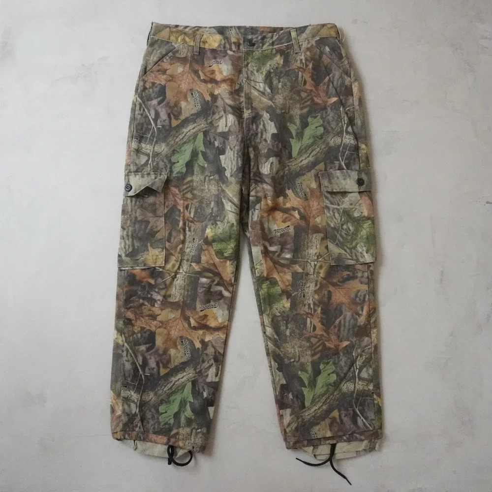 Vintage Liberty Camo Cargo Pants Large Regular Mens Advantage Timber USA Made